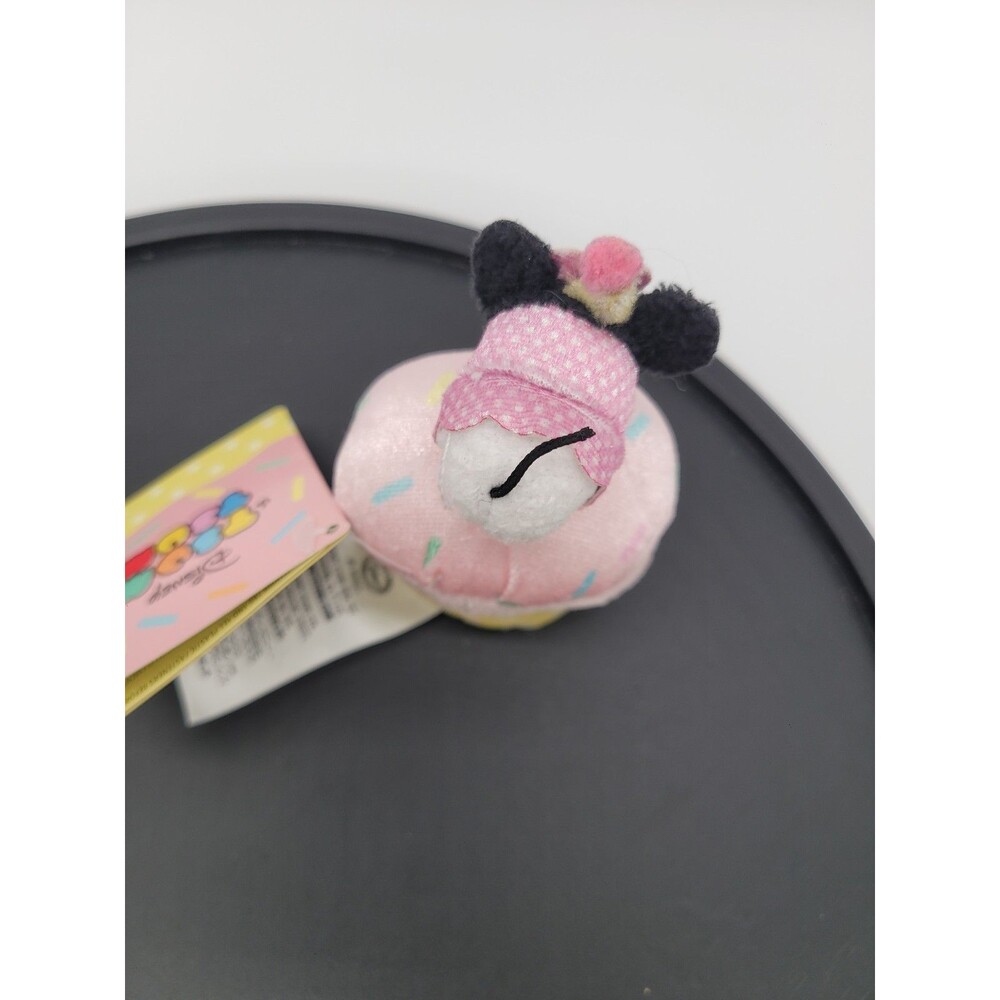 New Mickey & Friends Minnie Mouse Birthday Cupcake 2017 3.5-Inch Mini Plush - Picture 6 of 10